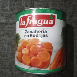 Lata Zanahoria en Rodajas 