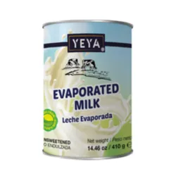 Leche evaporada en lata