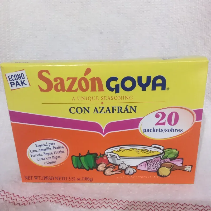 Sazón goya caja