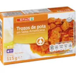 Trozos de pota 