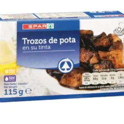 Trozos de pota 