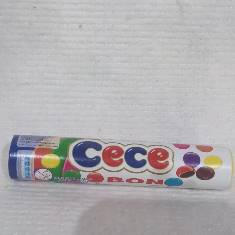 Tubitos de pastillas de chocolate 