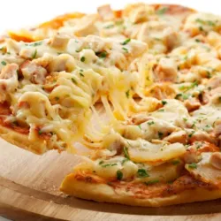 Pizza de pollo