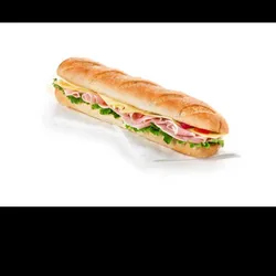 Sándwich Clásico pan baguette 