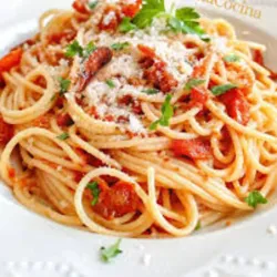 Espaguetis de Chorizo