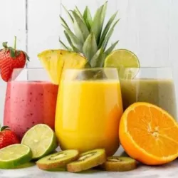 Batido de frutas naturales