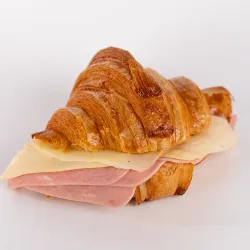 Croissant Jamón York y Queso Gouda