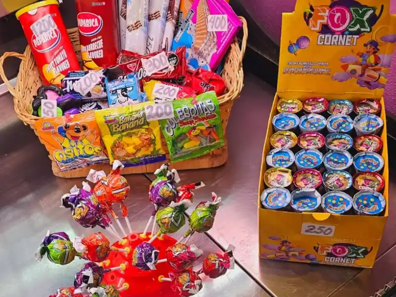 Menú de Niños 🍭🍫🍬