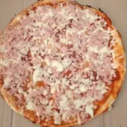 (QG) Pizza de Jamón y Queso  Gouda