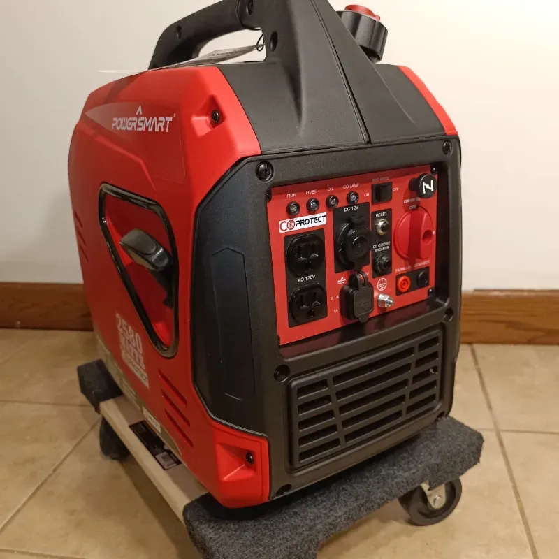 *740 USD* Generador de Corriente PowerSmart Potencia 2580W/1900W.