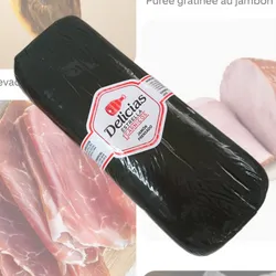 Barra de jamón prensado