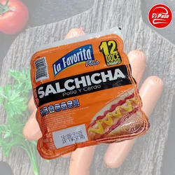 Salchichas de pollo y cerdo 