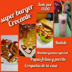 Súper Hamburguesa Crocante