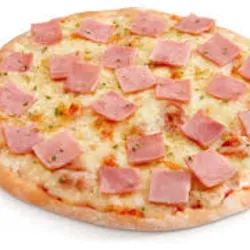 PIZZA DE JAMON Y QUESO