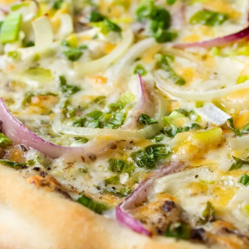 Pizza de Cebolla