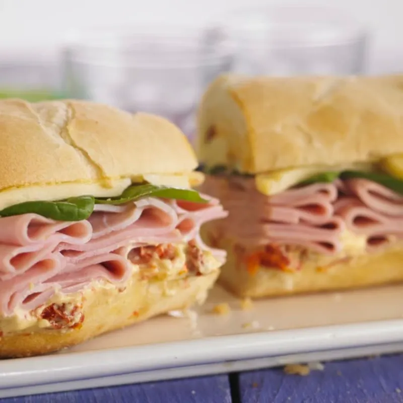 Sándwich de Jamón y Queso