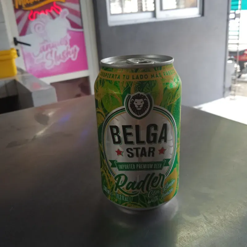 Cerveza Belga con limón 