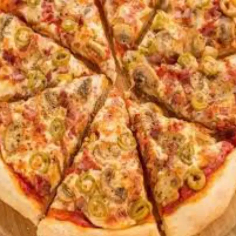 (QG) Pizza de Aceitunas