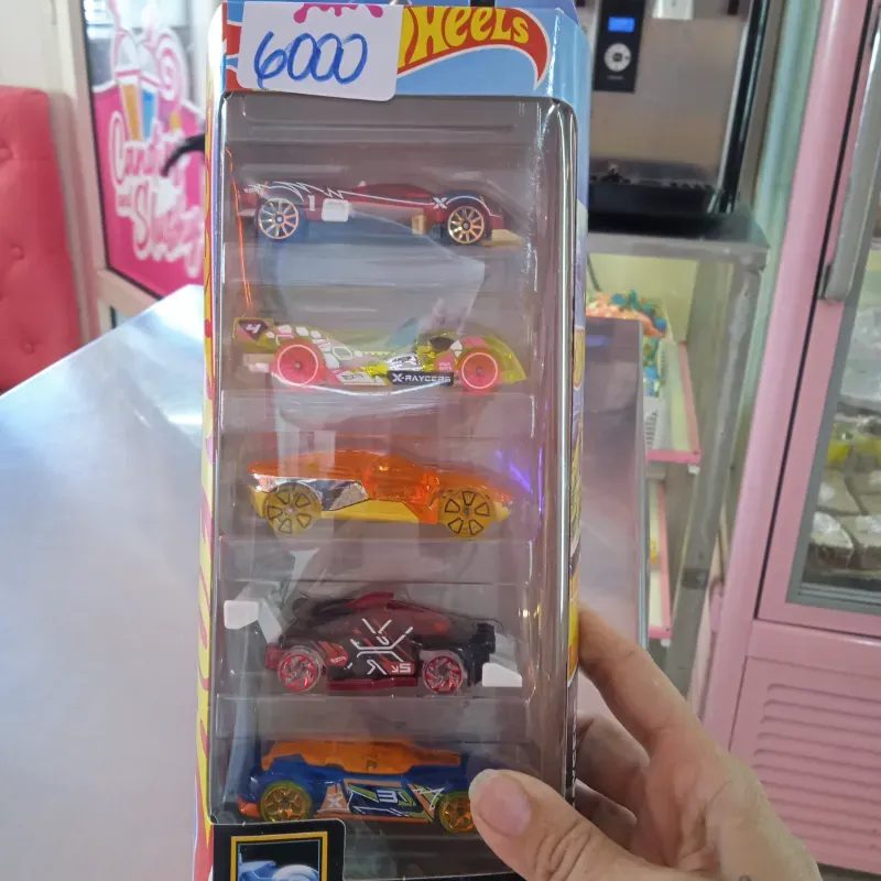 Set de carros de carreras