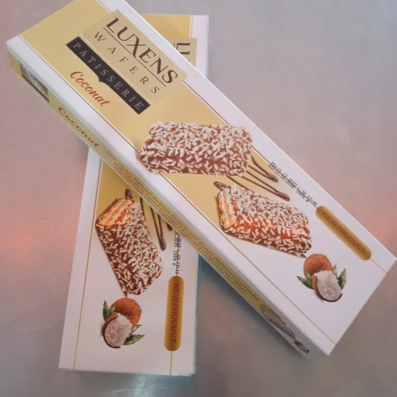 Sorbetos de chocolate y coco