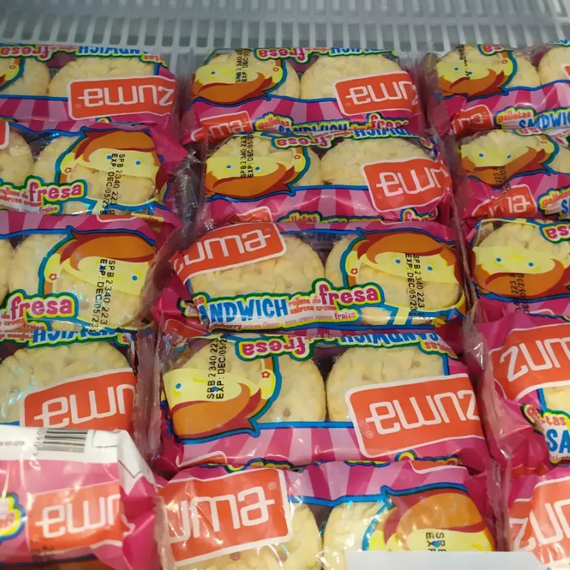 ZUMA Galletas Sandwichs de Fresa