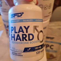 PLAY HARD. SOPORTE ARTICULAR CONTRA EL DESGASTE. TESTOSTERONA 