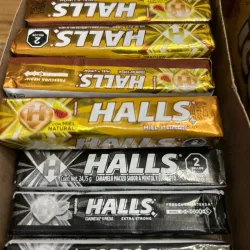 Caramelos halls 