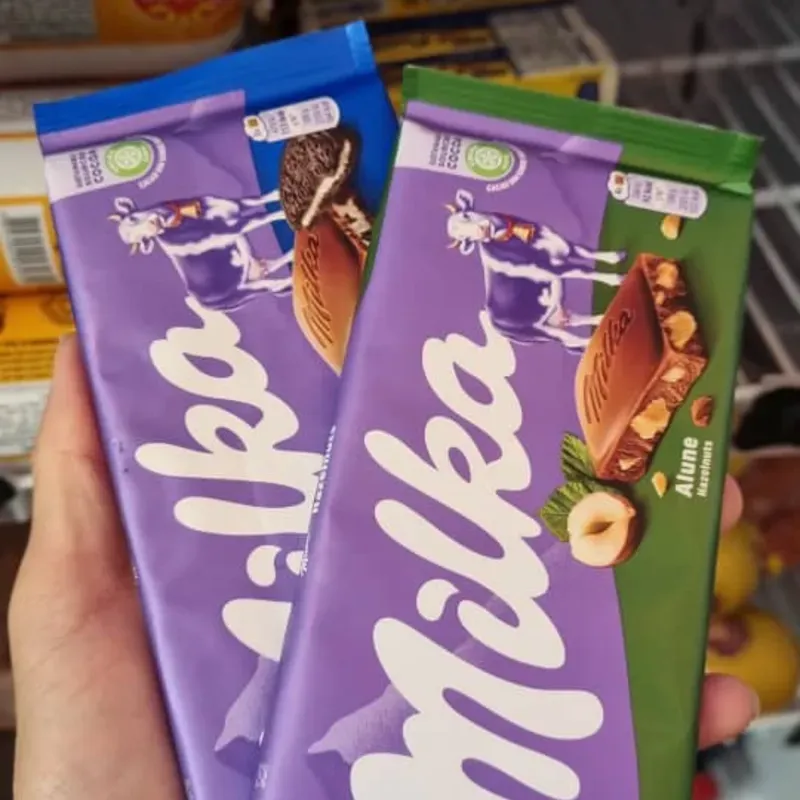 Tableta grande de chocolate MILKA