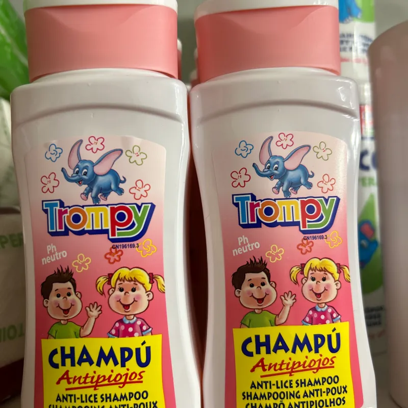 Shampoo anti piojos 