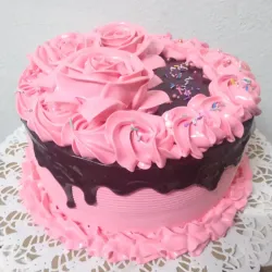 Cake con doble chocolate