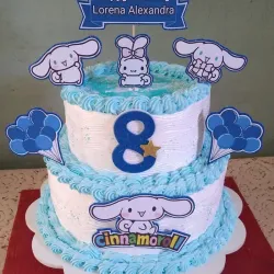Cake dos pisos sencillo