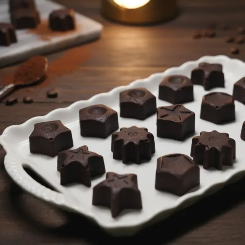 Bombones de chocolate 