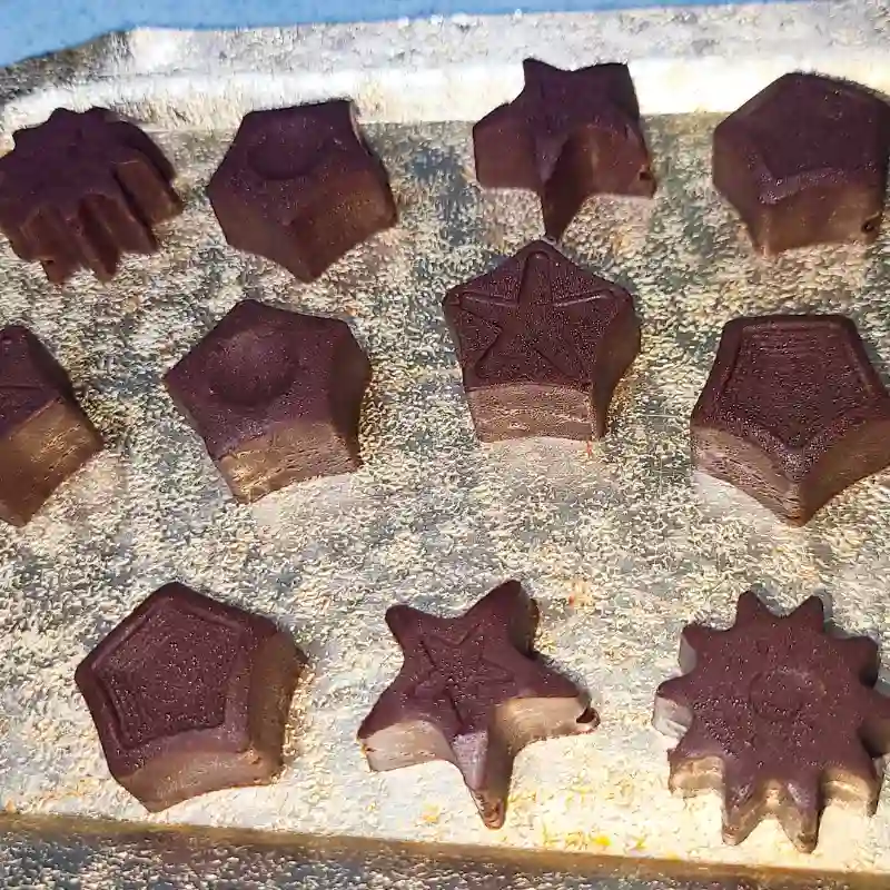 Bombones de chocolate 