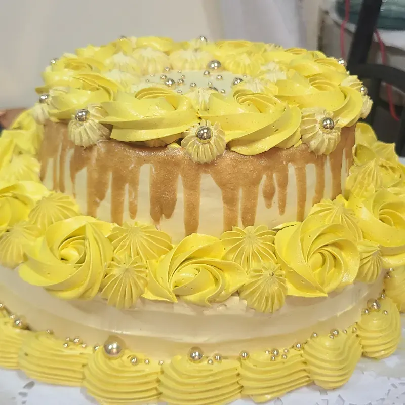 Cake redondo 2 pisos