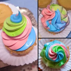 Cupcake de colores