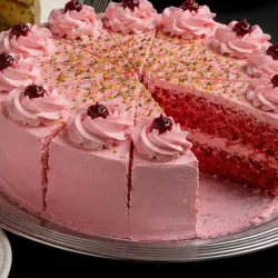 Cake simple de fresa🍓