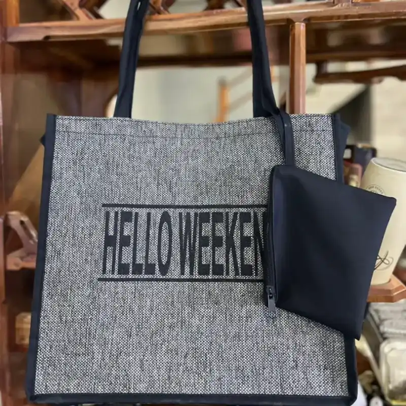 Cartera de Yute 