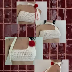 Top corto de rosa 🌹