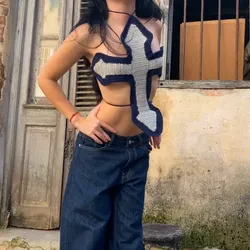 Top de cruz 