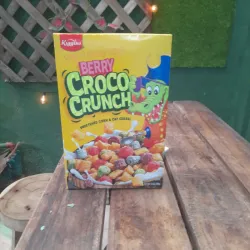 Cereal crujiente de frutas y ballas 