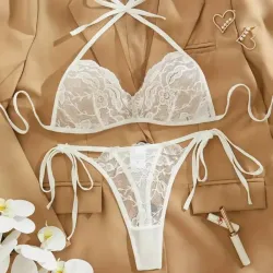 Conjunto de 2 piezas de encaje