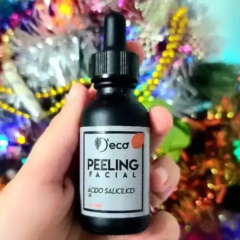  Peeling facial de ácido salicílico 🖤