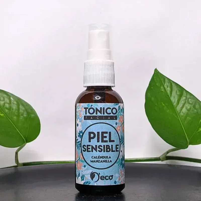 Tónico facial para piel sensible 🫙