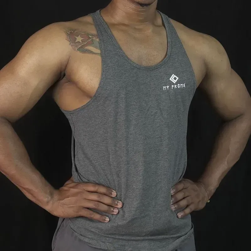 Camiseta MY PRIME gris L