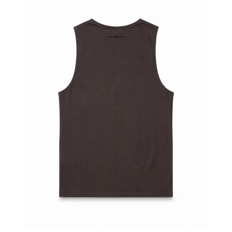 CAMISETA SLIM FIT BASIC MEN - MARRÓN