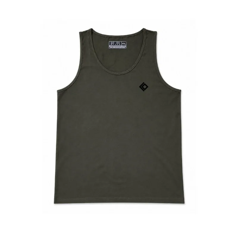 CAMISETA SLIM FIT BASIC MEN - VERDE MILITAR