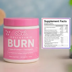 Colageno para Mujer OBVI BURN 120 caps