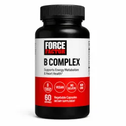 Complejo vitaminico B Force Factor 60 Capsulas