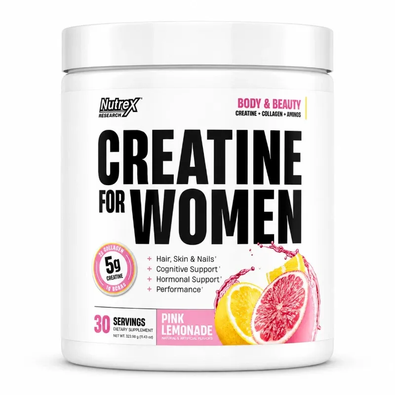 Creatina de mujer NUTREX 30 servicios