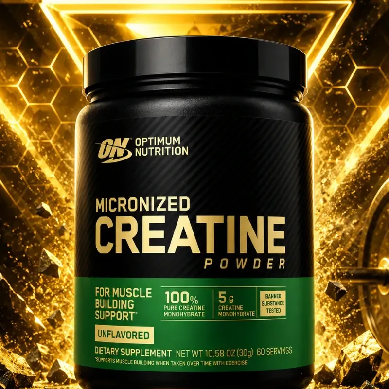 Creatina micronizada monohidrato de ON 120 SERV